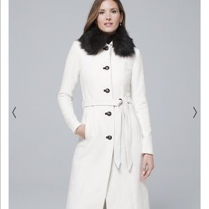 White House black market medium coat